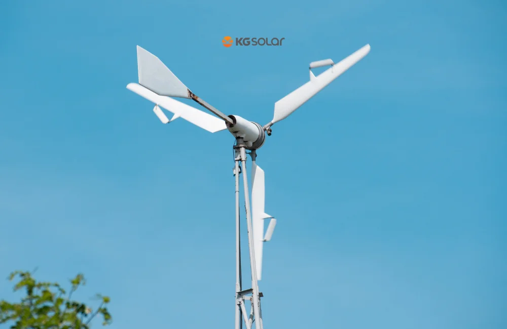 การทำงานของกังหันลมผลิตไฟฟ้า