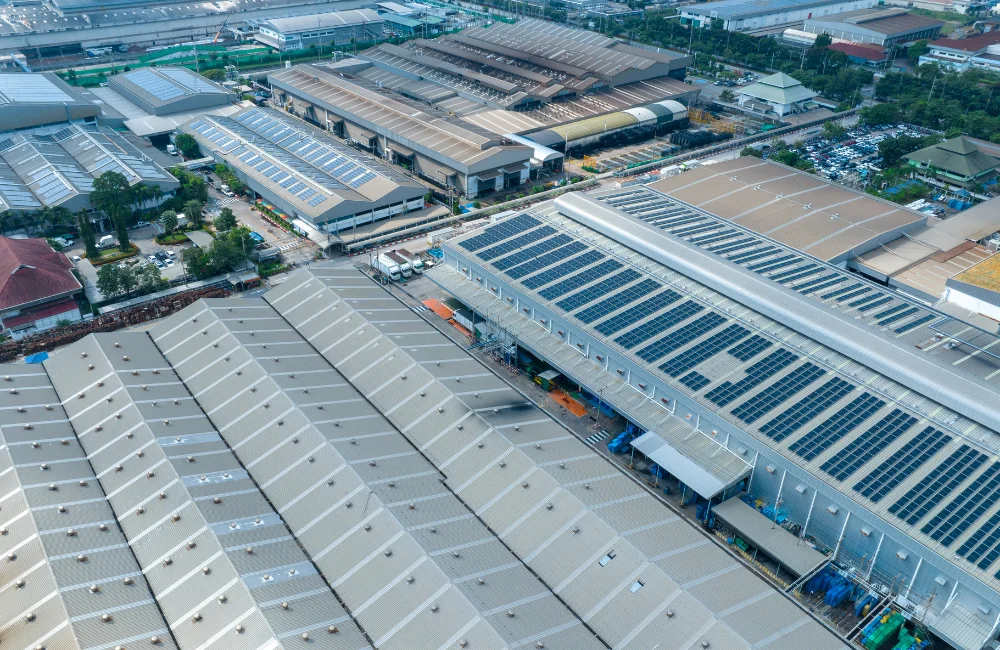 โซล่าเซลล์โรงงาน